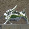 Martin Klein Chrom-Stier - Skulptur - Bull Fight - Von Martin Klein Online