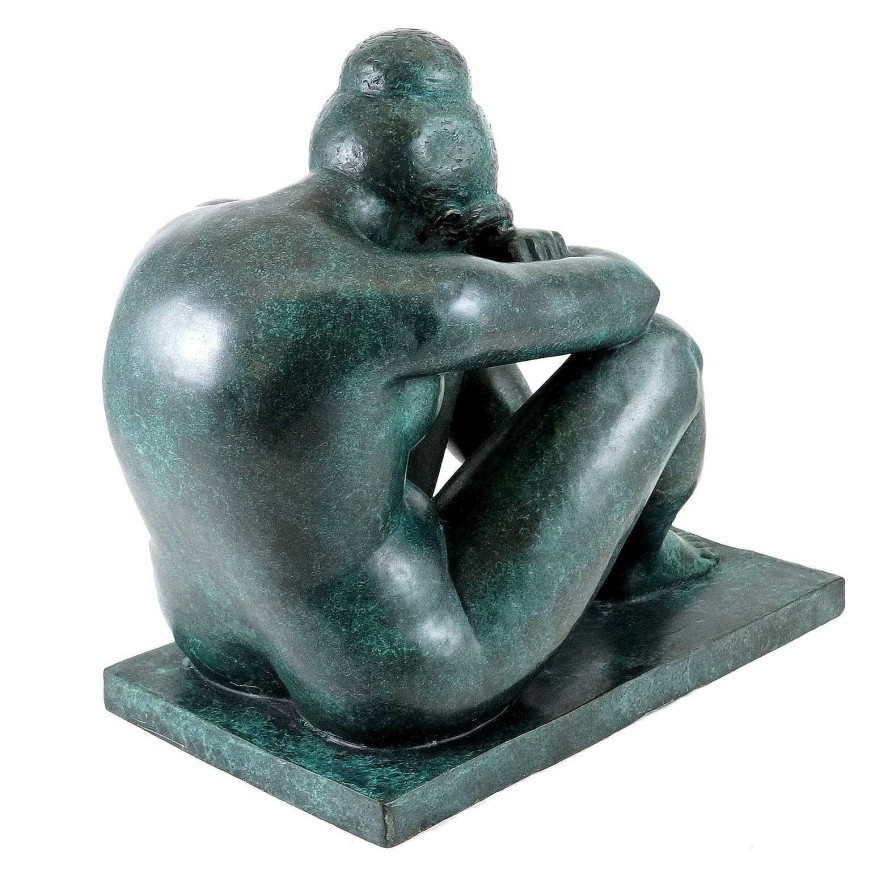 Aristide Maillol Moderne Bronzeskulptur - La Nuit - Aristide Maillol - Signiert Hot