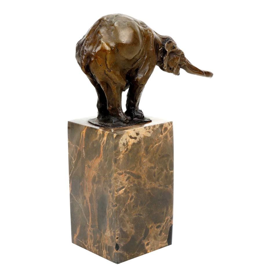 Rembrandt Bugatti Bettelnder Elefant (1908) - Rembrandt Bugatti - Bronzeskulptur Best