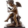 Kunst & Ambiente Bronzefigur - Amor / Gott Der Liebe / Cupido - Sign. Charles Louchet Clearance