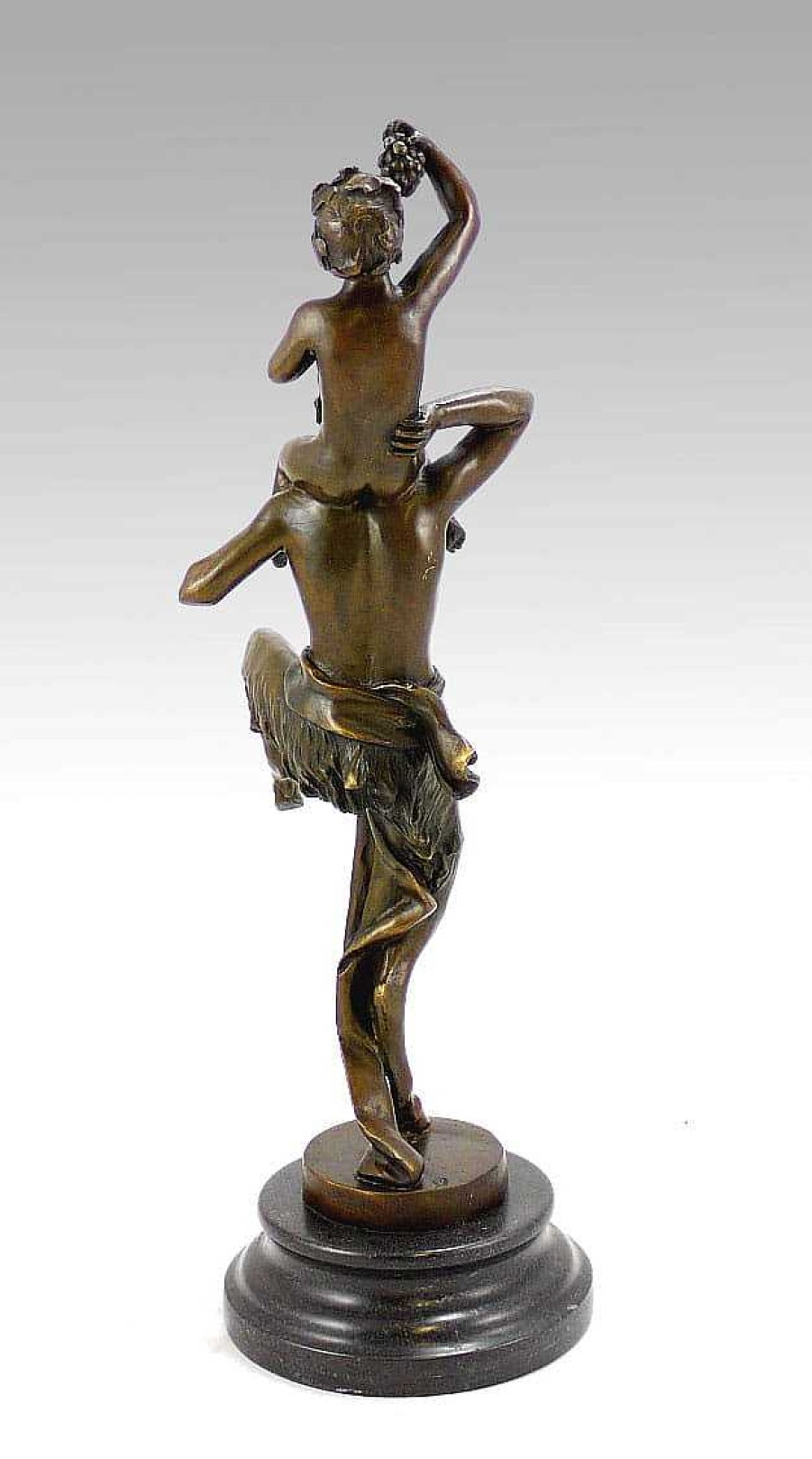 Franz Bergmann Wiener Bronze Teufel/ Faun/ Satyr Tragt Baby Signiert Bergmann Online