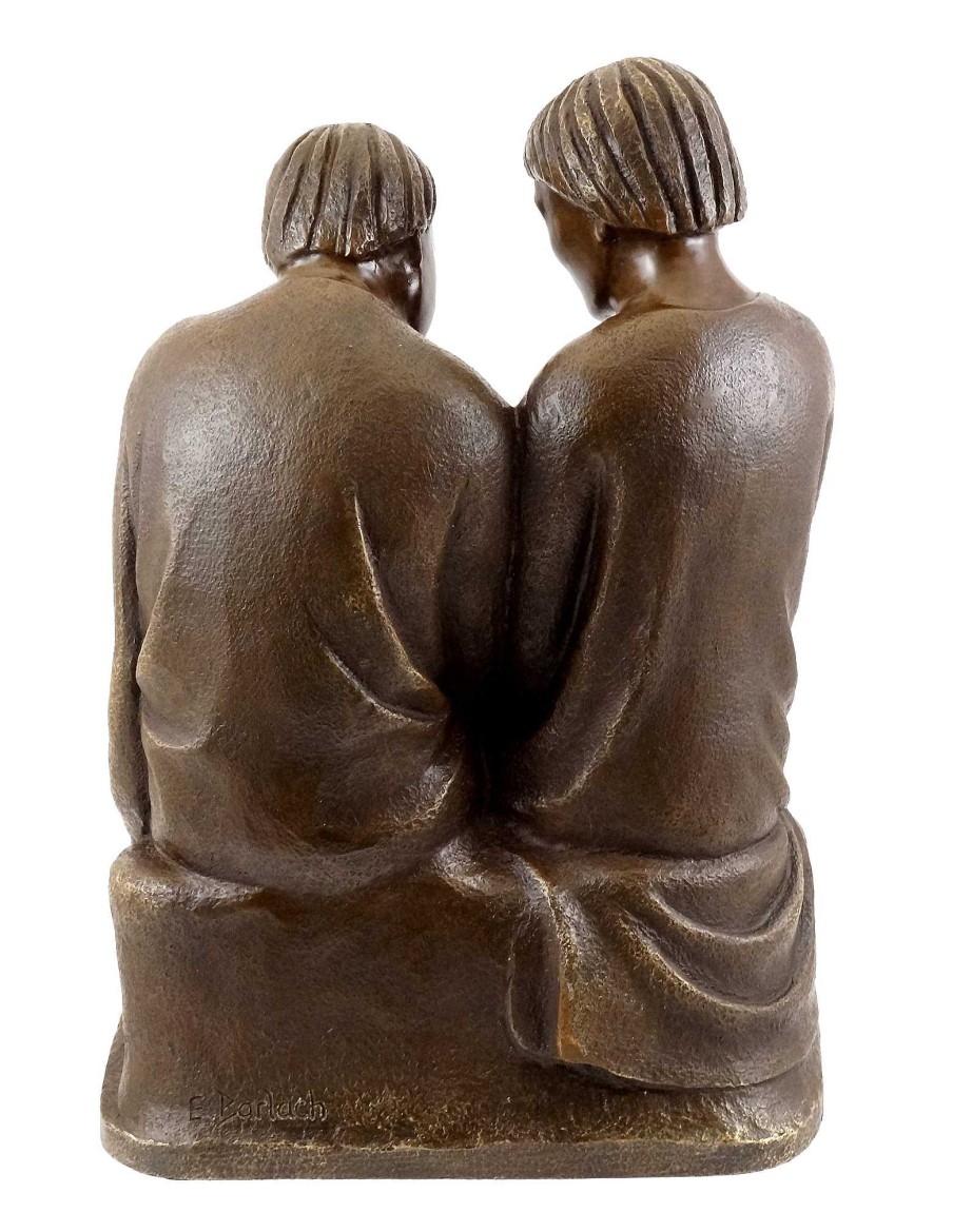 Ernst Heinrich Barlach Bronzeskulptur - Die Lesenden Monche Iii - Ernst Barlach Wholesale