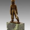 Johann Philipp Ferdinand Preiss Art Deco Bronzefigur - Sarotti Mohr - Werbefigur - Signiert F. Preiss New