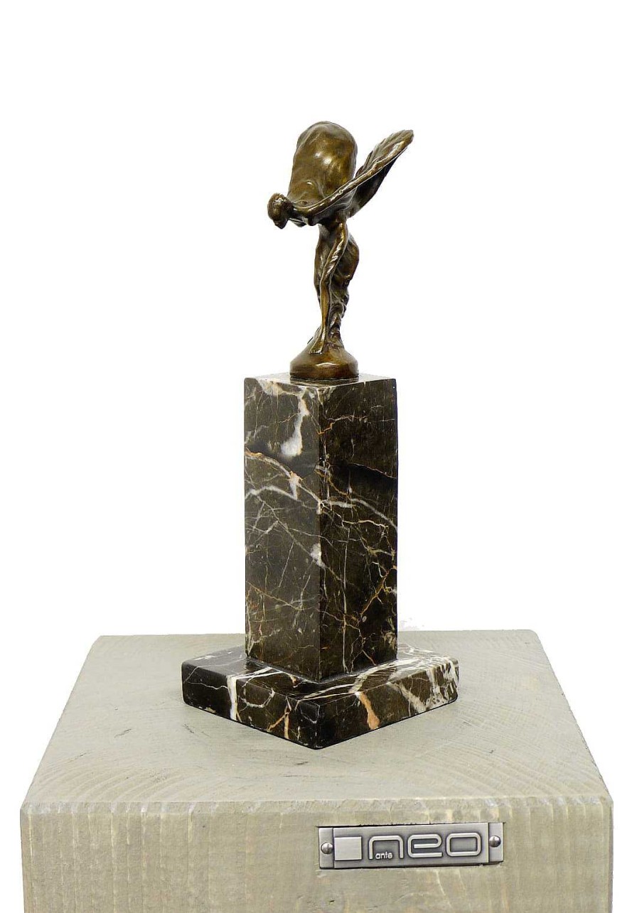 Alfred Stevens Bronzefigur Emily / Spirit Of Ecstasy - Sign. Stevens Clearance