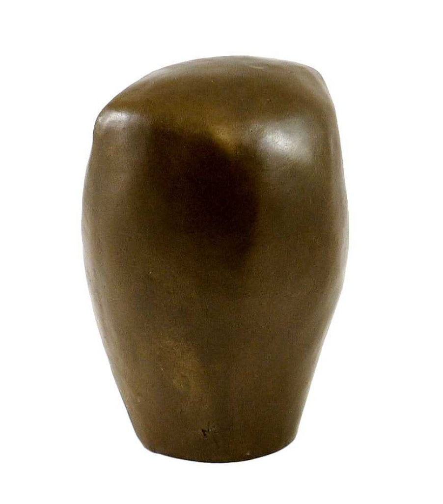 Miguel Fernando Lopez (Milo) Moderne Kunst Skulptur - Ruhende Eule - Bronze - Signiert Milo Best