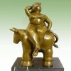 Fernando Botero Prachtige Bronzeskulptur - Rapto De Europe - Fernando Botero Hot