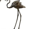 Rembrandt Bugatti Zwei Flamingos (1912) - Signierte Bronzefigur Von Rembrandt Bugatti - Nummeriert New