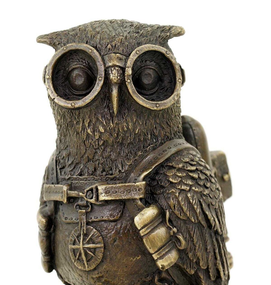 Martin Klein Steampunk Eule / Uhu / Vogel - Tierfigur - Signiert Martin Klein Online