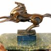 Kunst & Ambiente Grose Modern Art Kunstlerbronze - Pferd / Hengst Im Sprung Wholesale