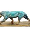 Rembrandt Bugatti Panther Im Laufen - Signiert Bugatti - Limitierte Bronzeskulptur New