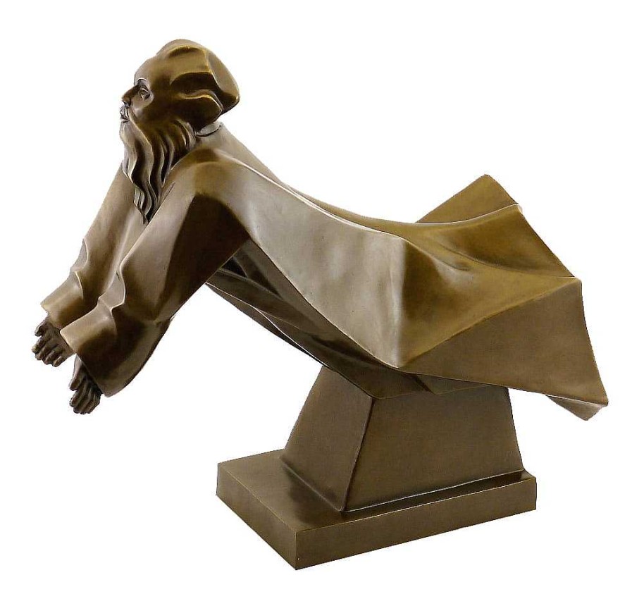 Ernst Heinrich Barlach Bronzeskulptur - Schwebender Gottvater (1922) - Ernst Barlach Online