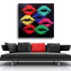 Martin Klein Colourful Lips Fashion Painting Martin Klein Acrylgemalde Clearance