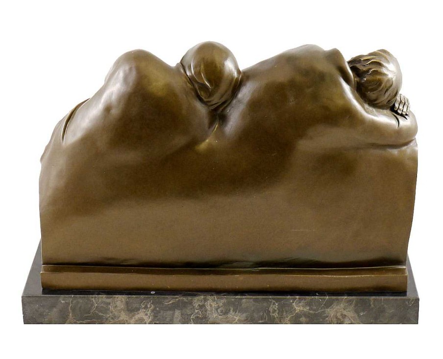 Ernst Heinrich Barlach Moderne Bronzefigur - Schlafendes Bauernpaar - Ernst Barlach Online