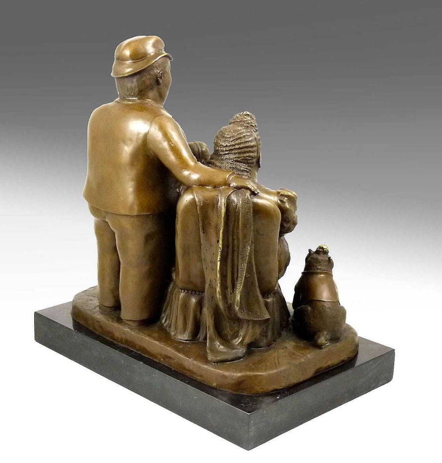 Fernando Botero Moderne Bronzeskulptur - Family - Fernando Botero Online