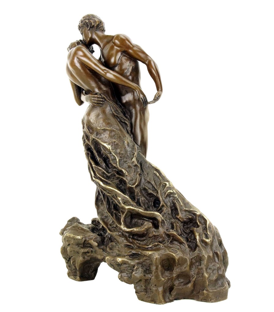 Auguste Rodin Der Walzer Von Camille Claudel - La Valse - Moderne Bronzeskulptur Clearance