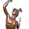 Kunst & Ambiente Hermes Bronze - Giambologna Auf Marmor- Griechische Legende Best