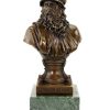 Miguel Fernando Lopez (Milo) Leonardo Da Vinci Buste - Limitierte Bronzestatue - Signiert Milo Online