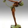 Harriet Whitney Frishmuth Grosbronze - Akt Skulptur - The Vine - Harriet Frishmuth - 1921 New