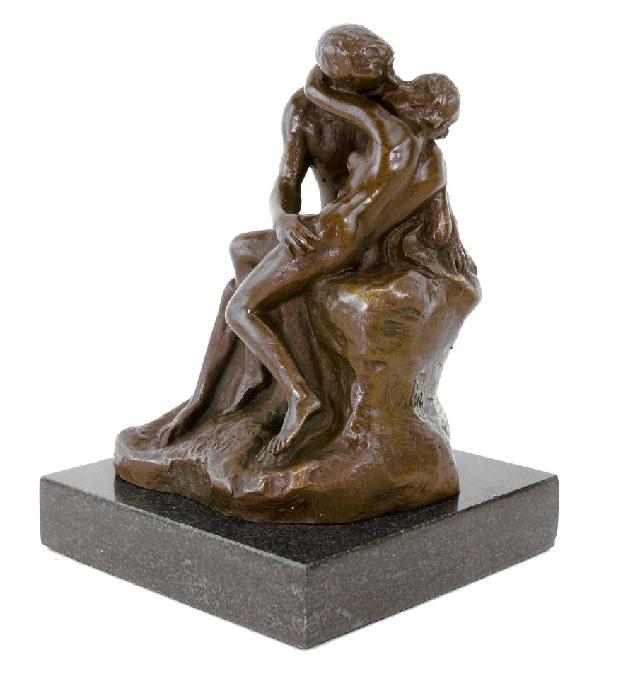 Auguste Rodin Der Kuss - Signiert Auguste Rodin - Bronzefigur Online