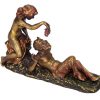 Franz Bergmann Erotik Wiener Bronze Faun/Satyr 2-Teilig Von Bergmann - Traubenparchen Best