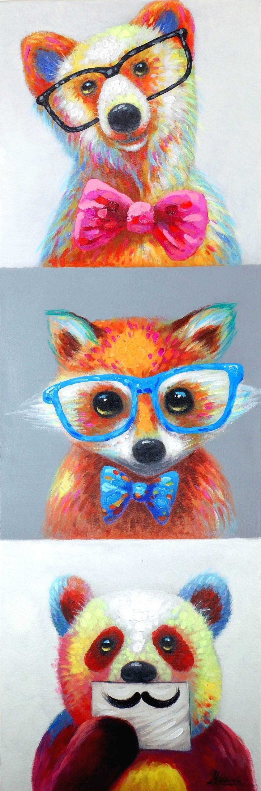 Martin Klein Animal Selfies Witziges Tierbild Martin Klein Handgemalt Online