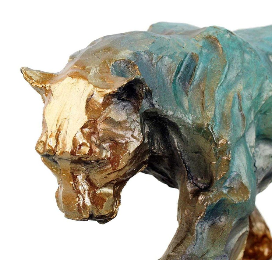 Rembrandt Bugatti Panther Im Laufen - Signiert Bugatti - Limitierte Bronzeskulptur Online