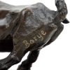 Antoine-Louis Barye Stierfigur Aus Bronze - Signiert Barye - Tierskulptur Wholesale