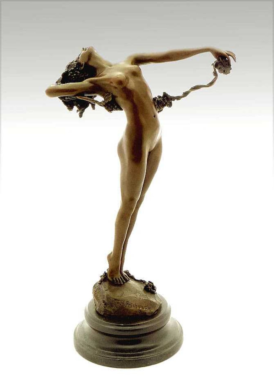 Harriet Whitney Frishmuth Harriet Frishmuth - The Vine (1923) Bronzefigur - Signiert New