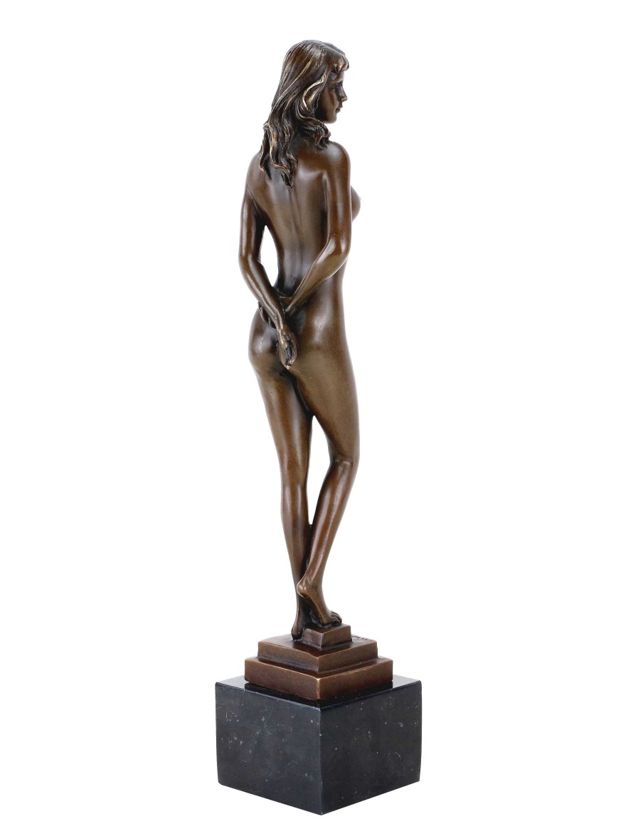 Kunst & Ambiente Nackte Schonheit - Erotik Girl Lara - Signiert Nick - Bronze Akt Wholesale