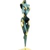 Martin Klein Limitierte Weibliche Silhouette - Abstrakte Bronze - Signiert New