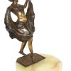 Franz Bergmann Wiener Bronze Figur - Orientalische Tanzerin - Bergmann-Stempel - 100 % Bronze New