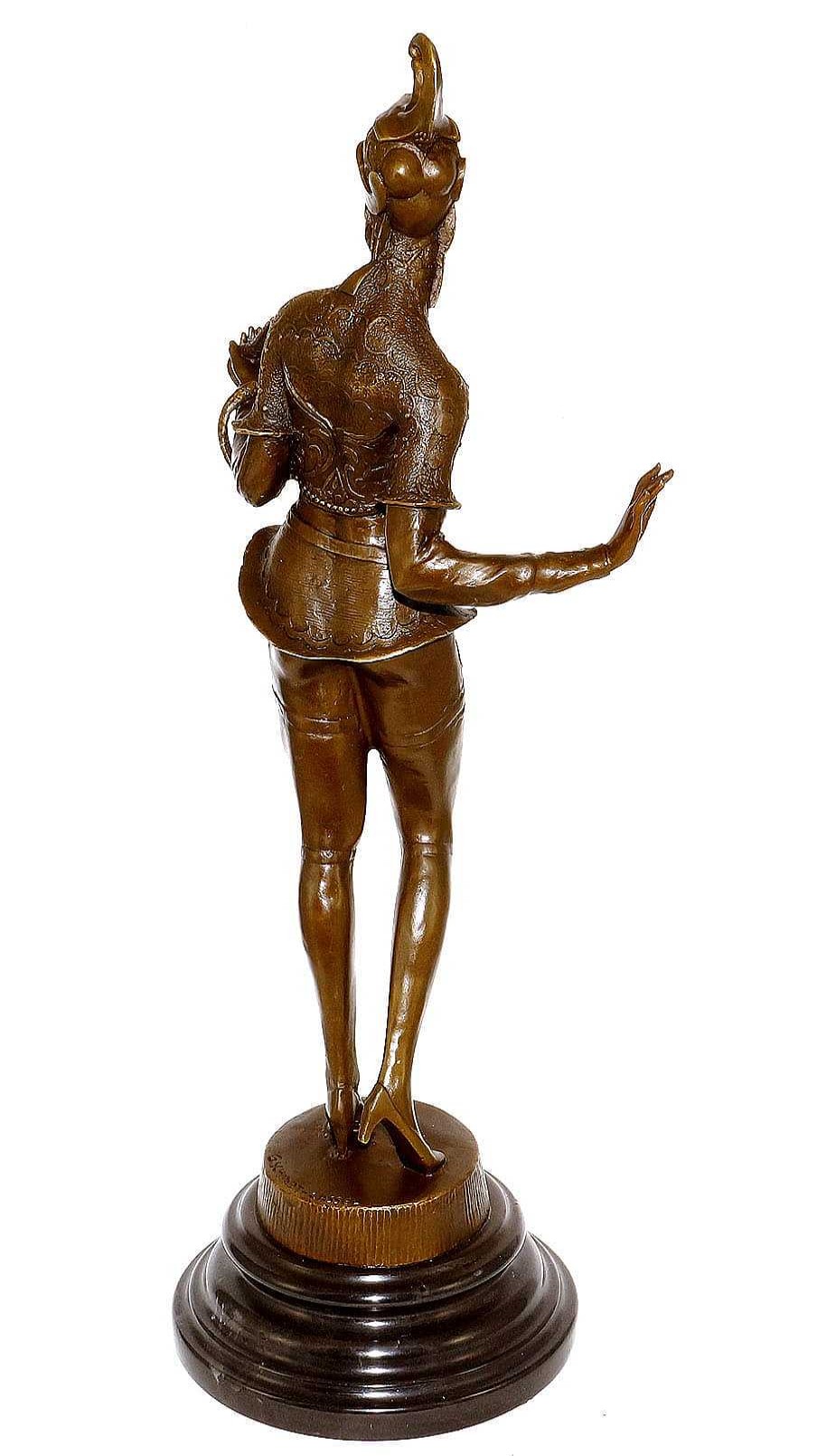 Kunst & Ambiente Art Deco Bronzefigur - G. Schmidt-Cassel - Schlangentanzerin Clearance