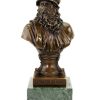 Miguel Fernando Lopez (Milo) Leonardo Da Vinci Buste - Limitierte Bronzestatue - Signiert Milo Hot