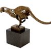 Miguel Fernando Lopez (Milo) Tierskulptur - Gepard - Hochwertige Bronze - Sign. Milo Clearance