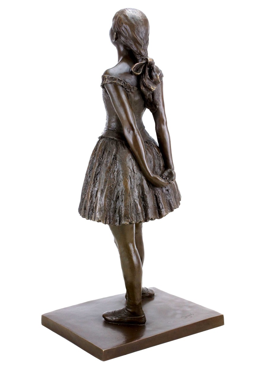 Edgar Degas Die Kleine Vierzehnjahrige Tanzerin - Bronzeskulptur - Edgar Degas Online