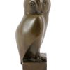 Kunst & Ambiente Tierskulptur Aus Echter Bronze - Eule - Sign. Francois Pompon Wholesale