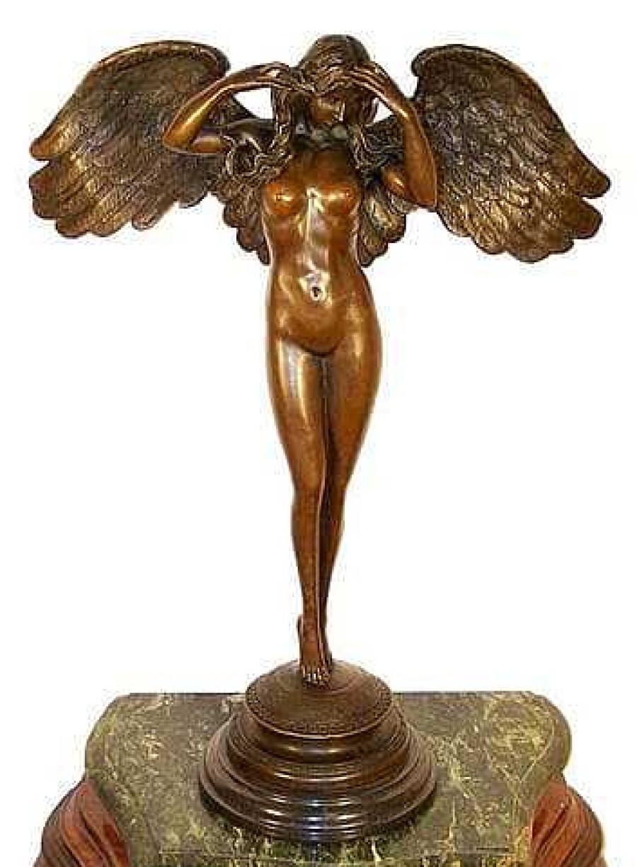 Adolph Alexander Weinman Bronzeskulptur - Descending Night - Adolph Alexander Weinman Best