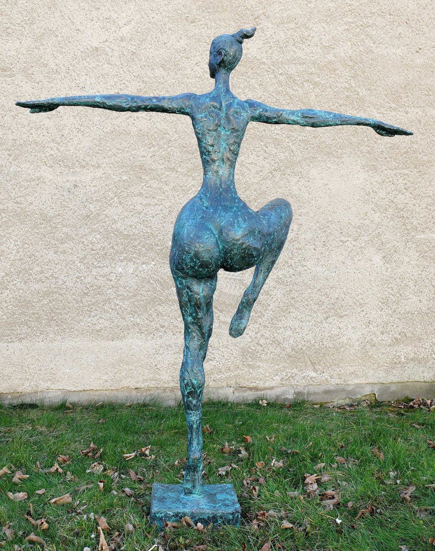 Martin Klein Xxl Gartenskulptur - Dancing Queen - Signiert Martin Klein Clearance