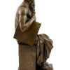 Michelangelo Buonarroti Bronzefigur - Moses Von Michelangelo - Signiert Michelangelo New