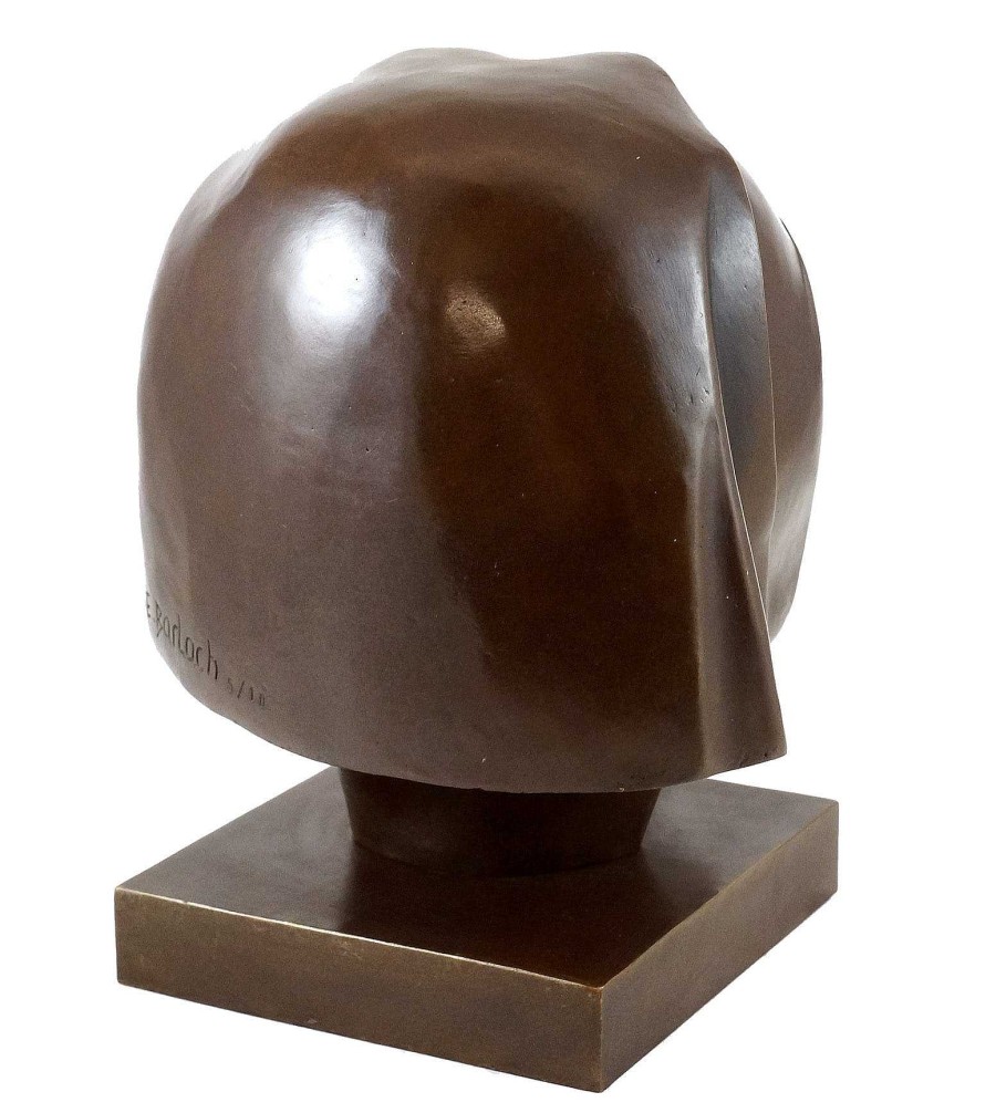 Ernst Heinrich Barlach Bronzefigur - Kopf Des Gustrower Ehrenmals - Ernst Barlach Wholesale