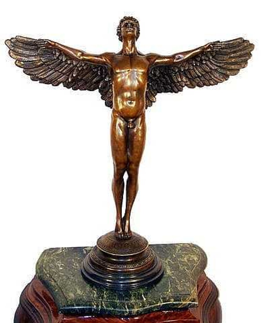 Adolph Alexander Weinman Grose Ikarus Bronzestatue - Adolph Alexander Weinman Hot