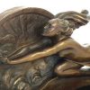 Amedeo Gennarelli Art Deco Bronze (Towards Destiny) Signiert A.Gennarelli New