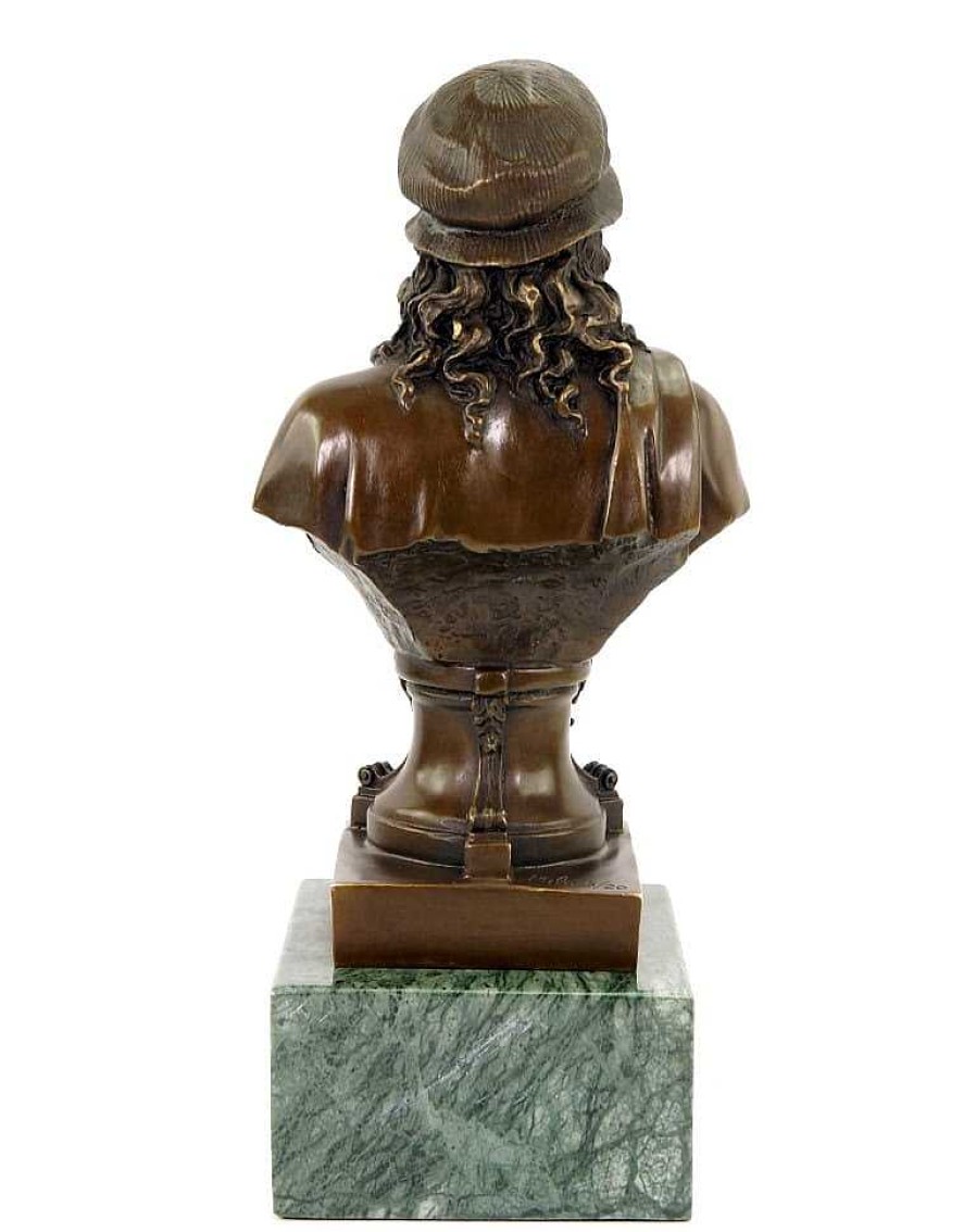 Miguel Fernando Lopez (Milo) Leonardo Da Vinci Buste - Limitierte Bronzestatue - Signiert Milo Hot