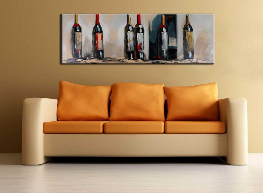 Martin Klein Gemalde - In Vino Veritas - Acryl Auf Leinwand - Martin Klein Online