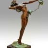 Harriet Whitney Frishmuth Grosbronze - Akt Skulptur - The Vine - Harriet Frishmuth - 1921 New