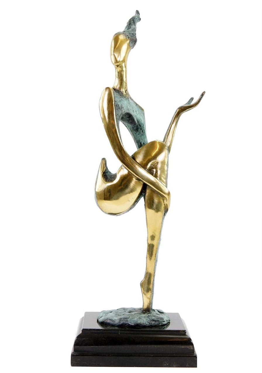 Miguel Fernando Lopez (Milo) Abstrakter Bronze Akt - The Sitting One Ii - Signiert M. Nick Wholesale