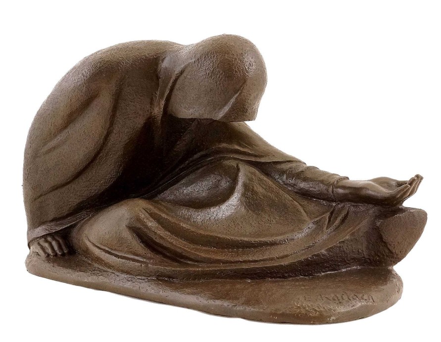 Ernst Heinrich Barlach Russische Bettlerin I Von 1907 - Ernst Barlach - Bronzeskulptur Online