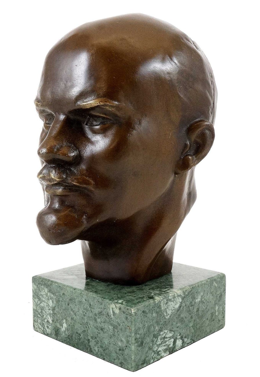 Kunst & Ambiente Bronzestatue - Wladimir Iljitsch Lenin - Signiert Hot