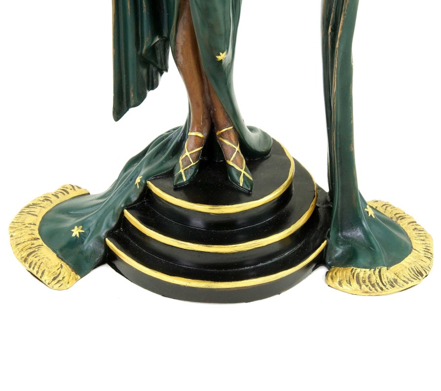 Kunst & Ambiente Art Deco Revue Tanzerin - Signiert F. Preiss - Bronzestatue Online