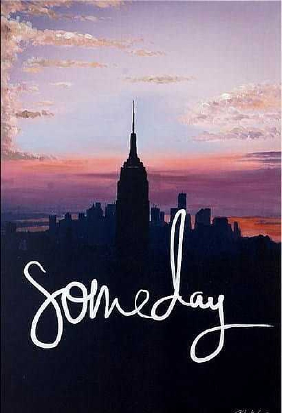 Kunst & Ambiente Someday - New York Skyline Acryl / Digitaldruck Auf Leinwand Martin Klein Online